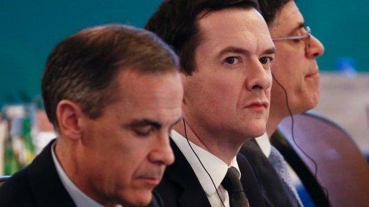 Bank of England Governor Mark Carney and Chancellor George Osborne