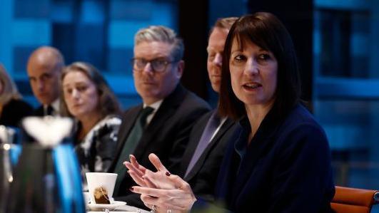 Chancellor Rachel Reeves and Sir Keir Starmer meeting CEOs of some of the UK's biggest companies on Tuesday