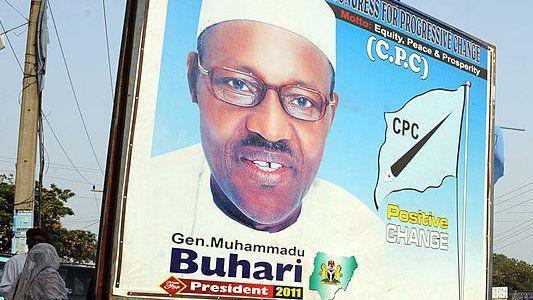 Buhari campaign poster