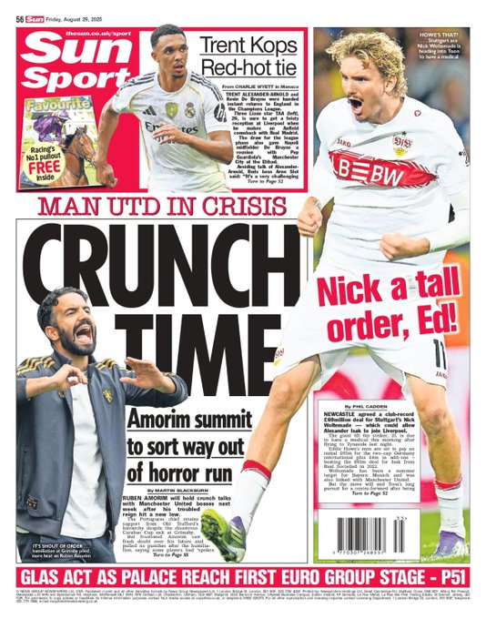 Sun back page