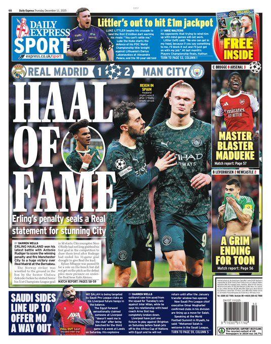 Express back page