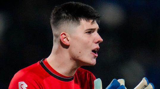 Krisztian Hegyi playing during a loan spell with Den Bosch