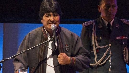 Bolivia's President, Evo Morales