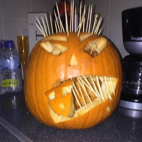 Terrifying pumpkin