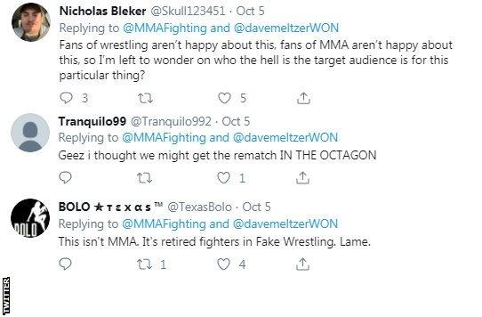 Twitter reaction to Lesnar v Cain