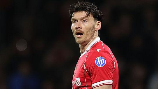 Wrexham and Wales striker Kieffer Moore