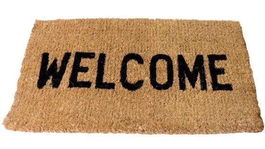 Welcome mat