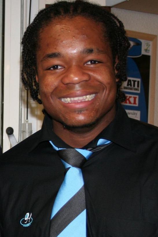 Bastareaud, a cousin of former France footballer William Gallas, in his teenage years with Massy