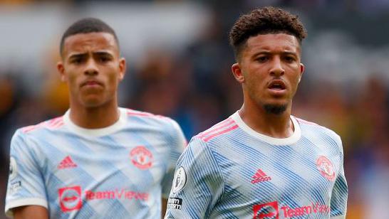 Mason Greenwood and Jadon Sancho