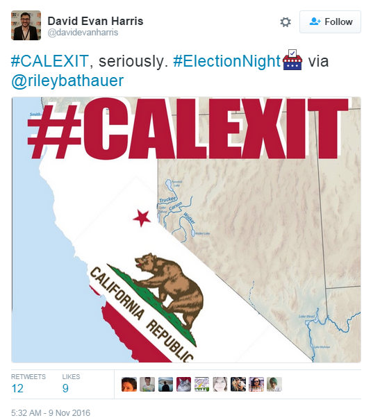 tweet calexit