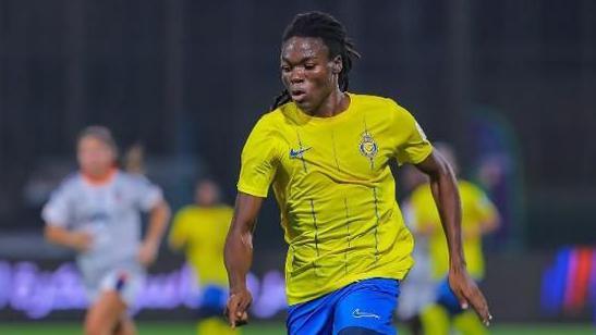 Clara Luvanga in action for Al-Nassr