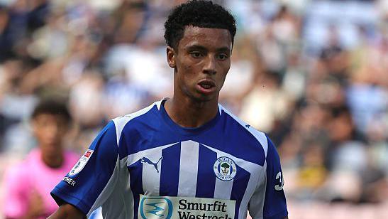 Wigan Athletic midfielder Tobias Brenan