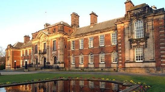 County Hall in Northallerton a large brown and red brick building in a Georgian style