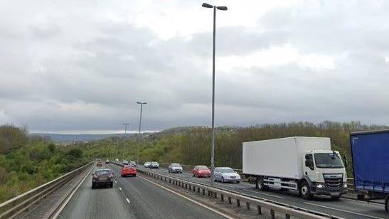 Cottingley Viaduct on Bingley Bypass