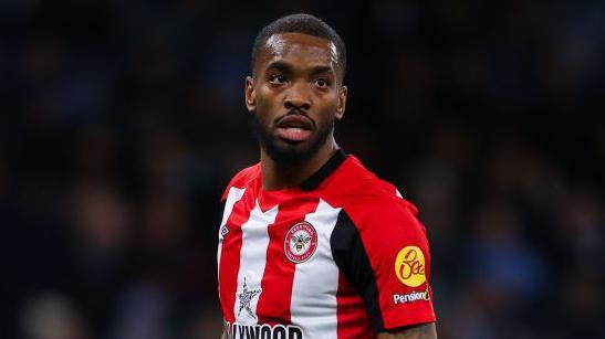 Ivan Toney in action for Brentford