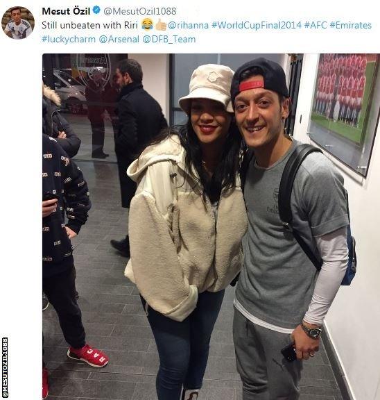 Mesut Ozil on Twitter