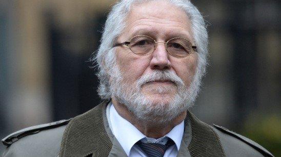 Dave Lee Travis arriving at court on 22 January