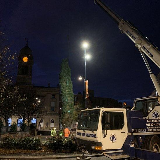 Derby Christmas tree