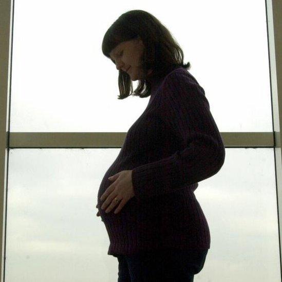 Pregnant woman picture