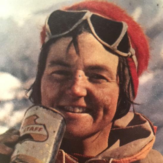 Myrtle Simpson in Greenland