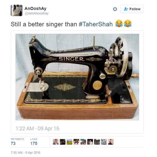 Still a better singer than #TaherShah