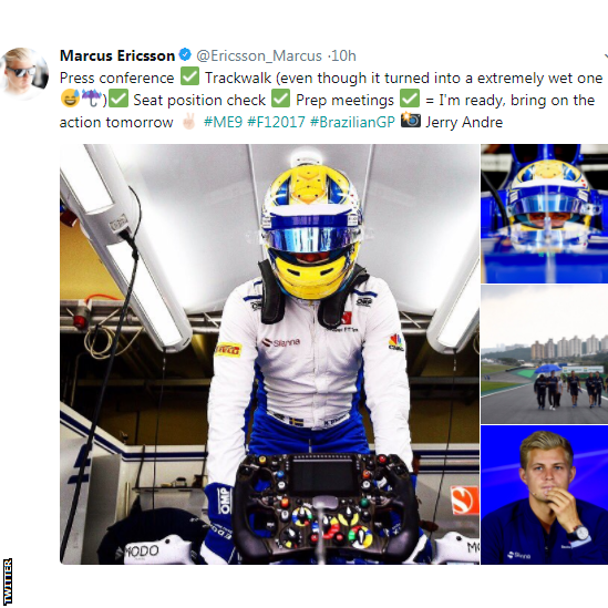 Ericsson tweet