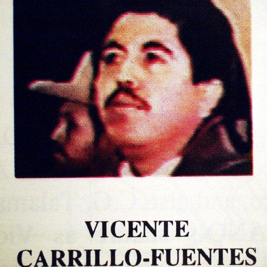 A DEA-supplied photograph of Vicente Carrillo Fuentes Mexico December 7, 1999