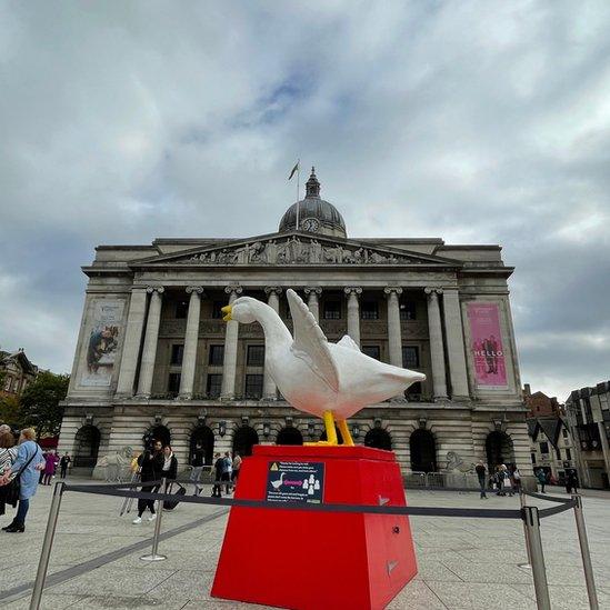 Goosey in Old Market Square