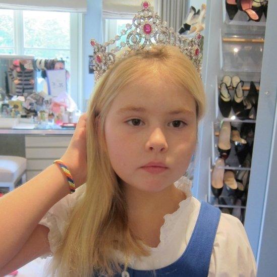 Dutch Crown Princess Amalia is seen in this handout photo provided by the Royal House, December 12, 2012