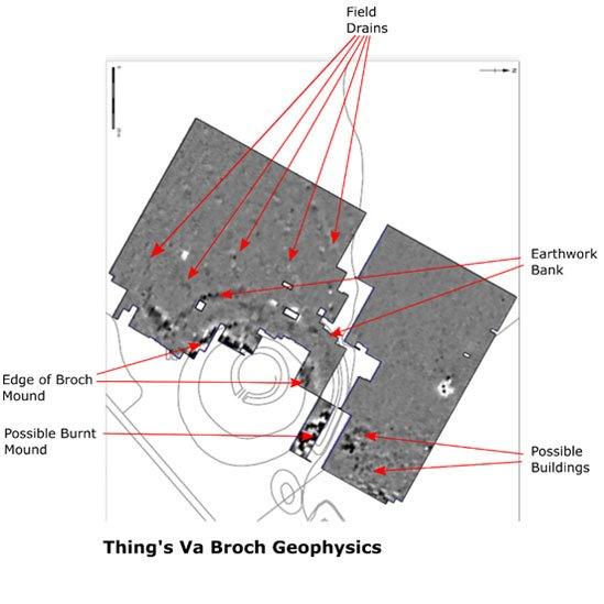 An image from the geophysical survey