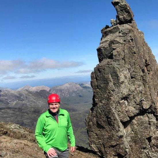 Hugh Munro in Skye