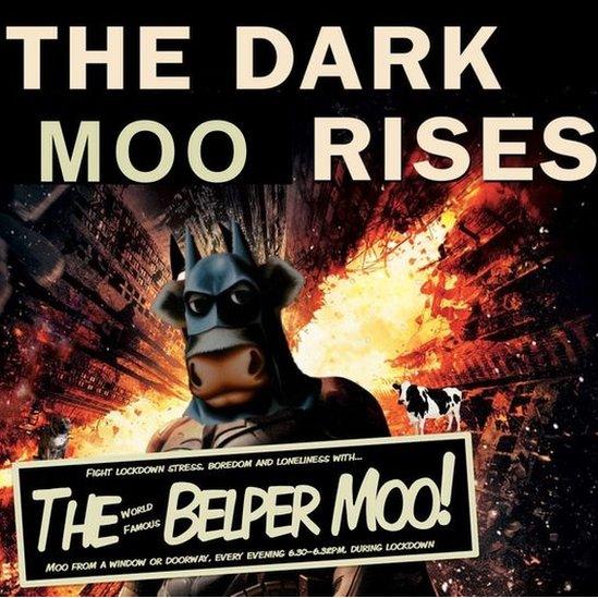 The Belper Moo poster