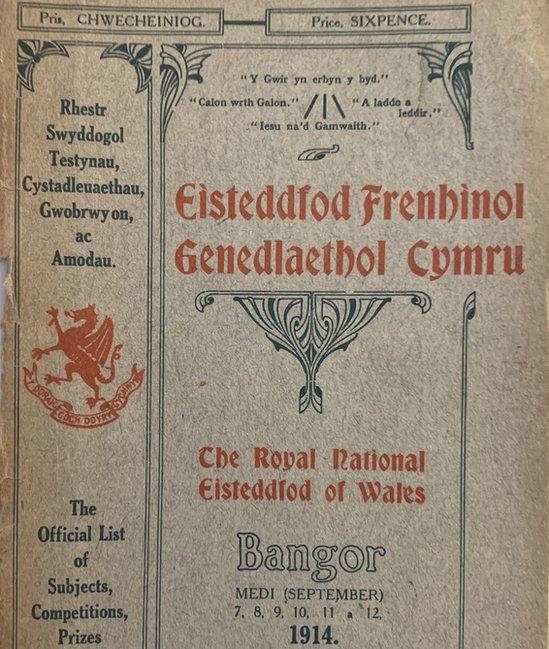 Rhestr Testunau Bangor 1914