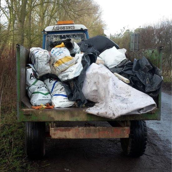 Tractor load of rubbish