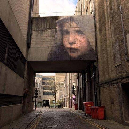 Nuart image in Aberdeen