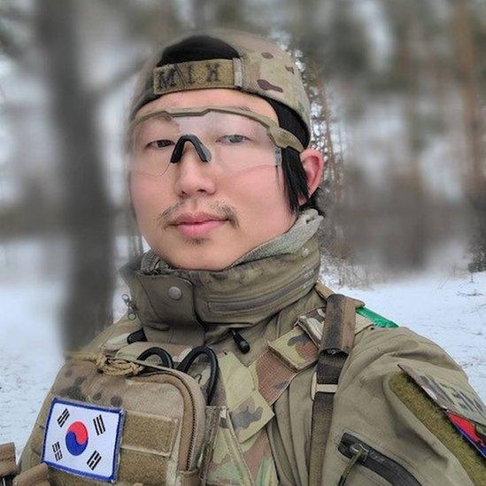 Sergeant Kim in military uniform