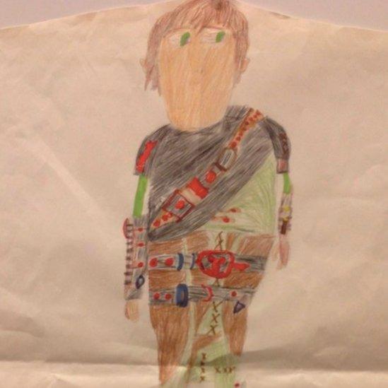 Mo's drawing of Hiccup