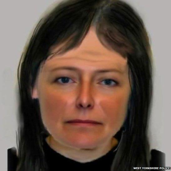 E-fit image of a female suspect
