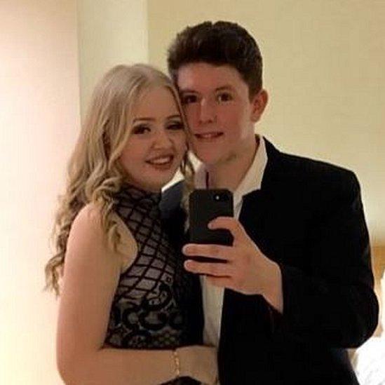 Chloe Rutherford and Liam Curry