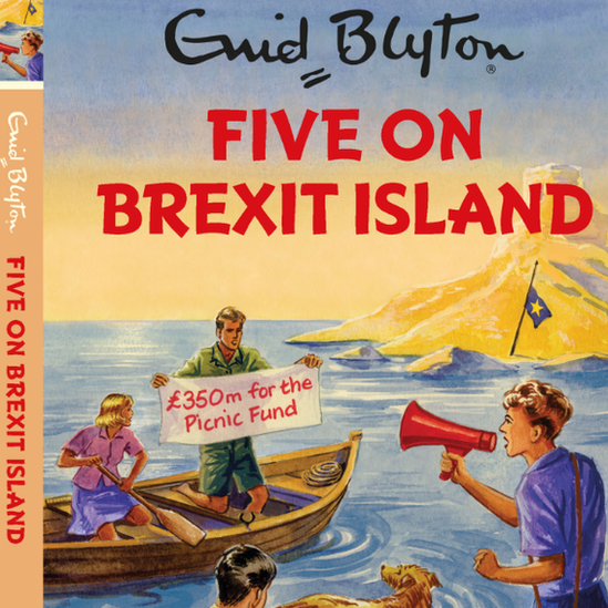 Five on Brexit Island book cover