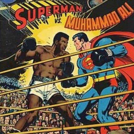 Superman Vs Muhammed Ali DC comics cover