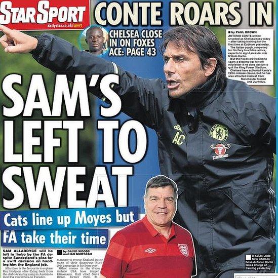 Daily Star back page