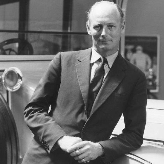 Lord Montagu photographed in 1964