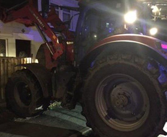 Tractor in Wisbech