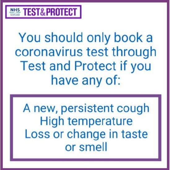 Test and Protect infographic