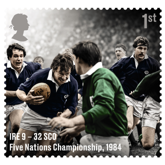 Rugby stamp