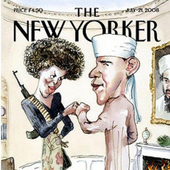 New Yorker cover from 2008