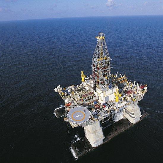 The Deepwater Horizon rig