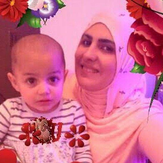 Nadia Choucair and daughter Zainab