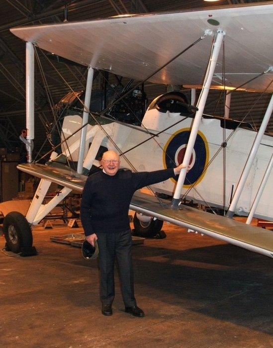 John Moffat with the Swordfish